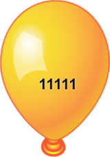 1111111's balloon
