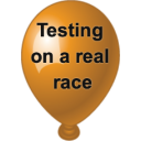 Real Race's balloon
