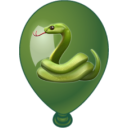 Snake's balloon
