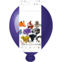 Purple Destroyer's balloon