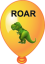 Dinosaur's balloon