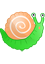 Speedy snail's balloon