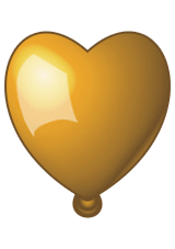 Heart Shaped Gold