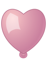 Heart Shaped Pink